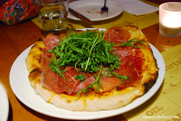 Pizza Prosciutto di Parma @ Pizzeria Mozza, Marina Bay Sands, Singapore